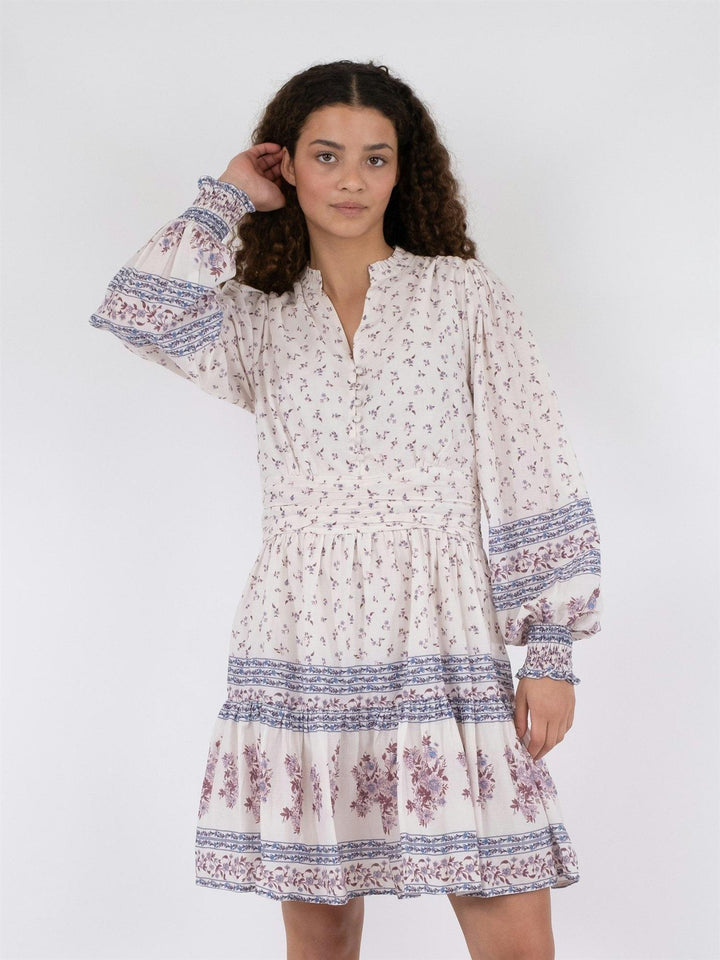 Malti Mini Border Dress Ash Rose | Kjoler | Smuk - Dameklær på nett