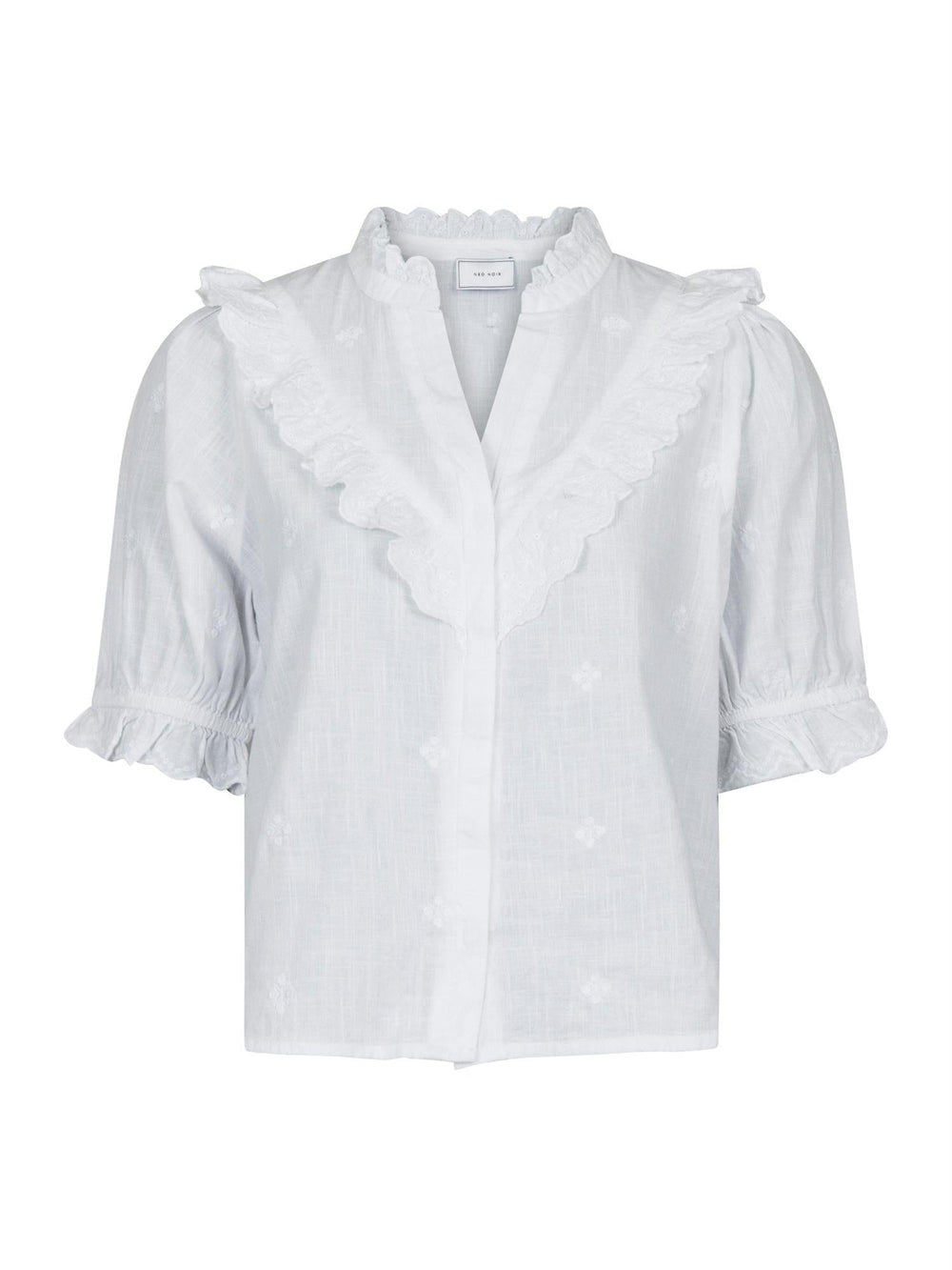 Manet Blouse White | Skjorter og bluser | Smuk - Dameklær på nett