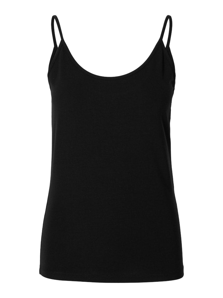 Manja Sl Singlet Top Black | Topper | Smuk - Dameklær på nett