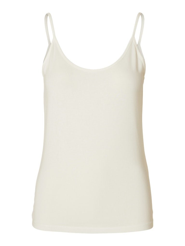 Manja Sl Singlet Top Snow White | Topper | Smuk - Dameklær på nett