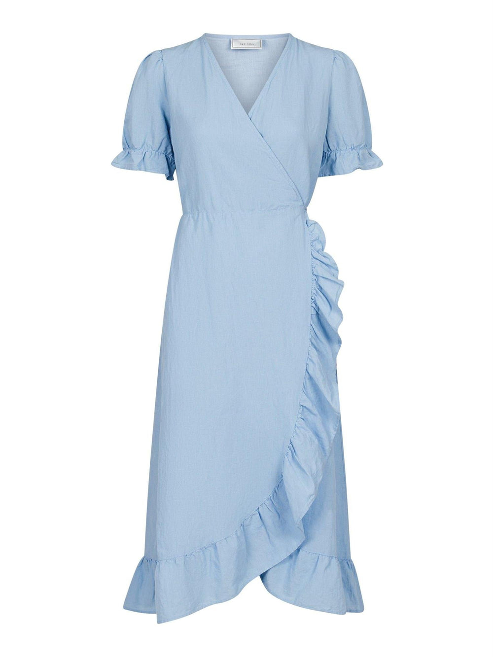 Marietta Linen Dress Light Blue | Kjoler | Smuk - Dameklær på nett