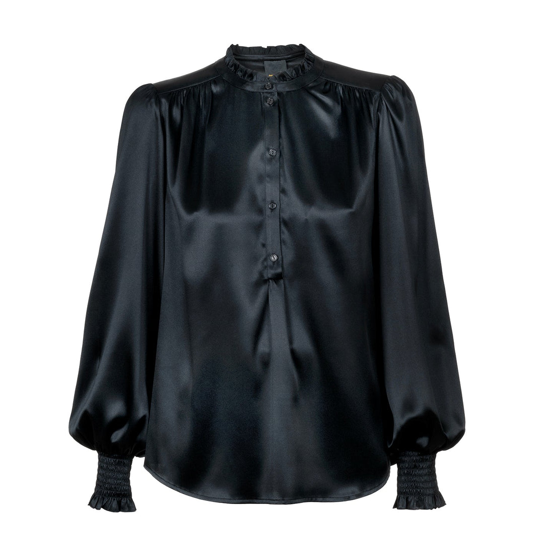 Marthe Blouse Black | Skjorter og bluser | Smuk - Dameklær på nett