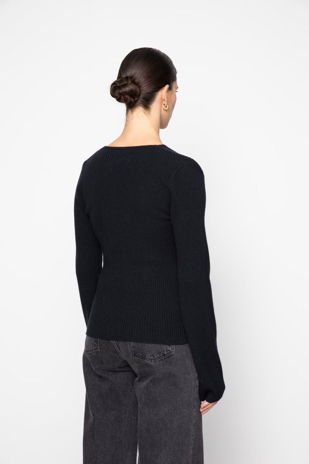 Melody Knit Black | Genser | Smuk - Dameklær på nett