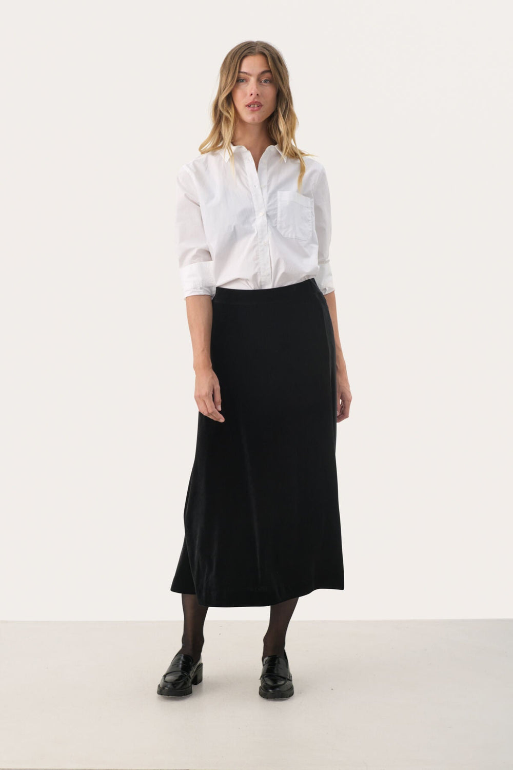 Meyapw Skirt Black | Skjørt | Smuk - Dameklær på nett