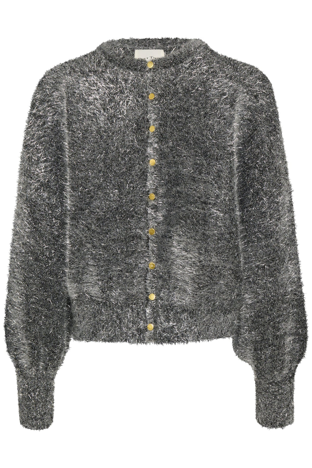 Milenapw Cardigan Black/Silver Lametta | Genser | Smuk - Dameklær på nett