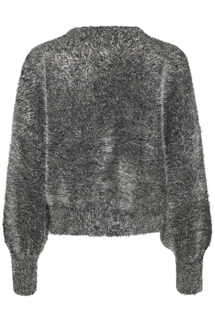 Milenapw Cardigan Black/Silver Lametta | Genser | Smuk - Dameklær på nett