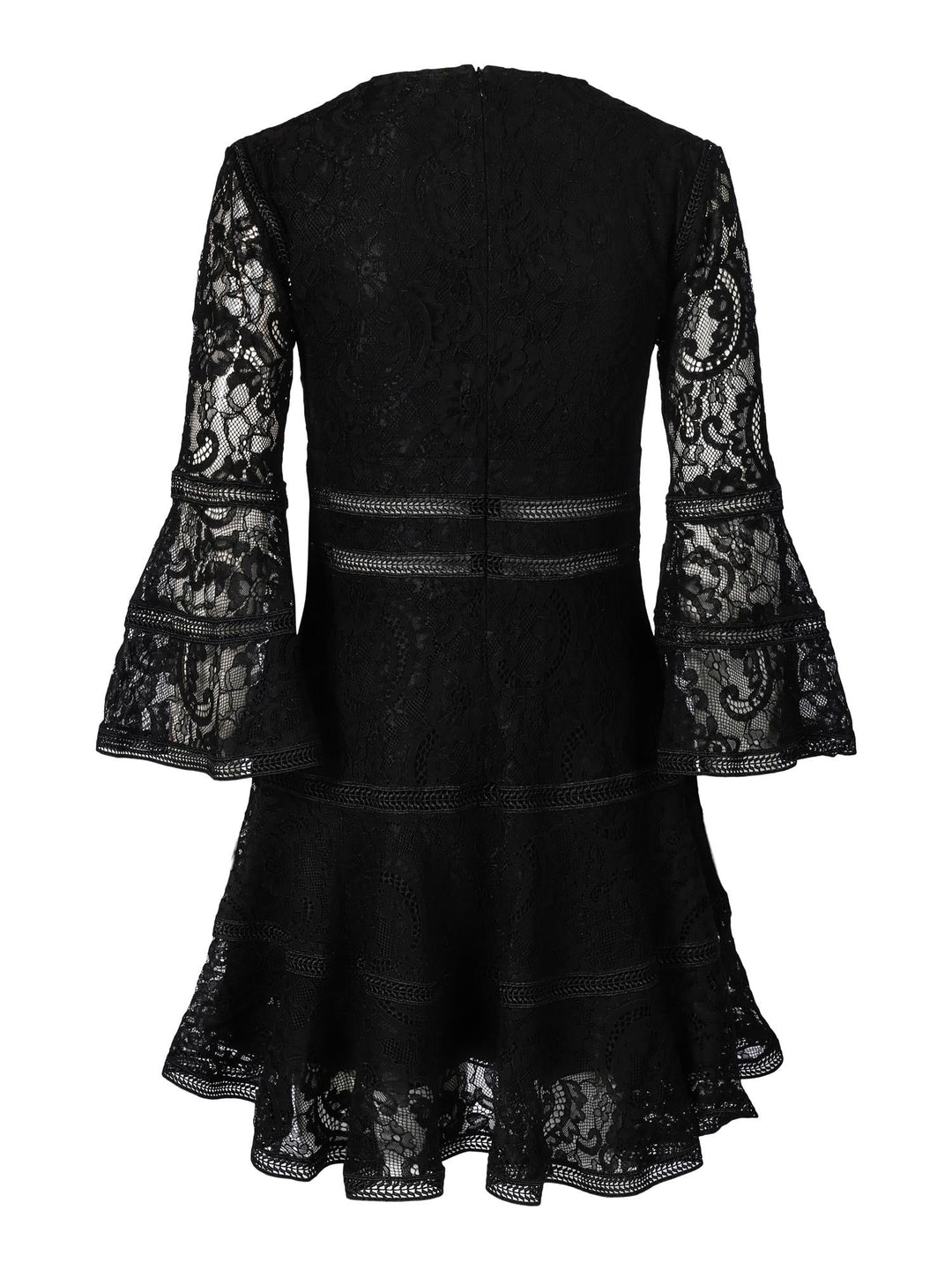 Millie Lace Mini Dress Black Lace | Kjoler | Smuk - Dameklær på nett