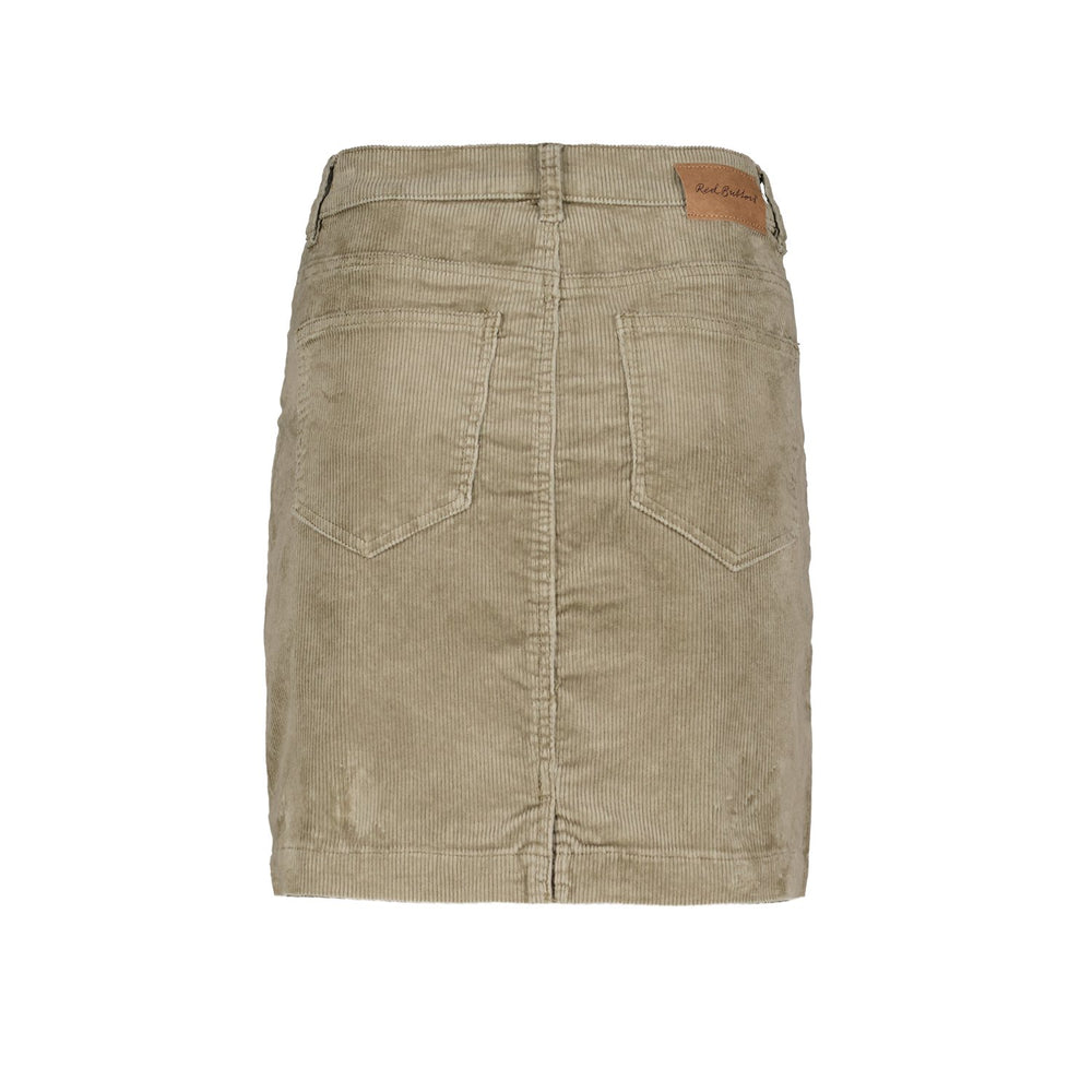 Mini Skirt 10W Cord Olive | Bukser | Smuk - Dameklær på nett