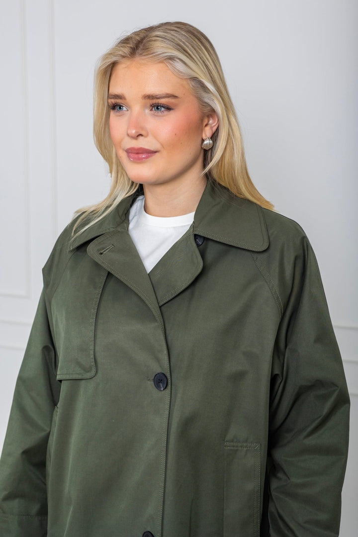 Minona Iw Jacket Beetle Green | Yttertøy | Smuk - Dameklær på nett