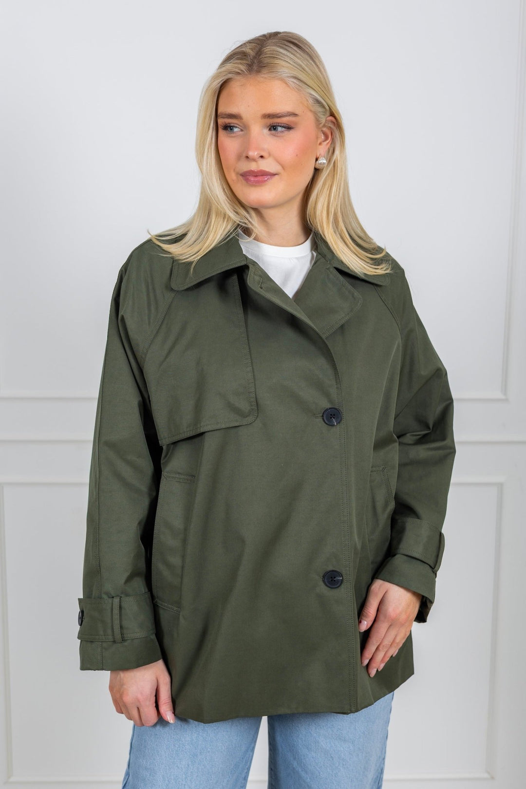 Minona Iw Jacket Beetle Green | Yttertøy | Smuk - Dameklær på nett