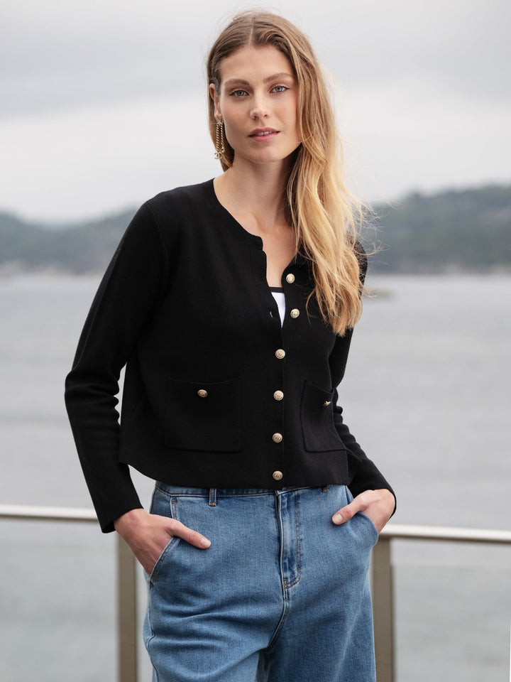 Mirabel Cardigan Black | Genser | Smuk - Dameklær på nett