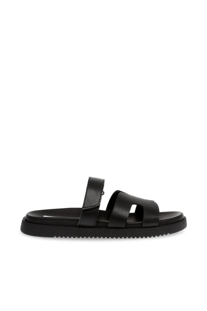 Missile Sandal Blk Action Leather