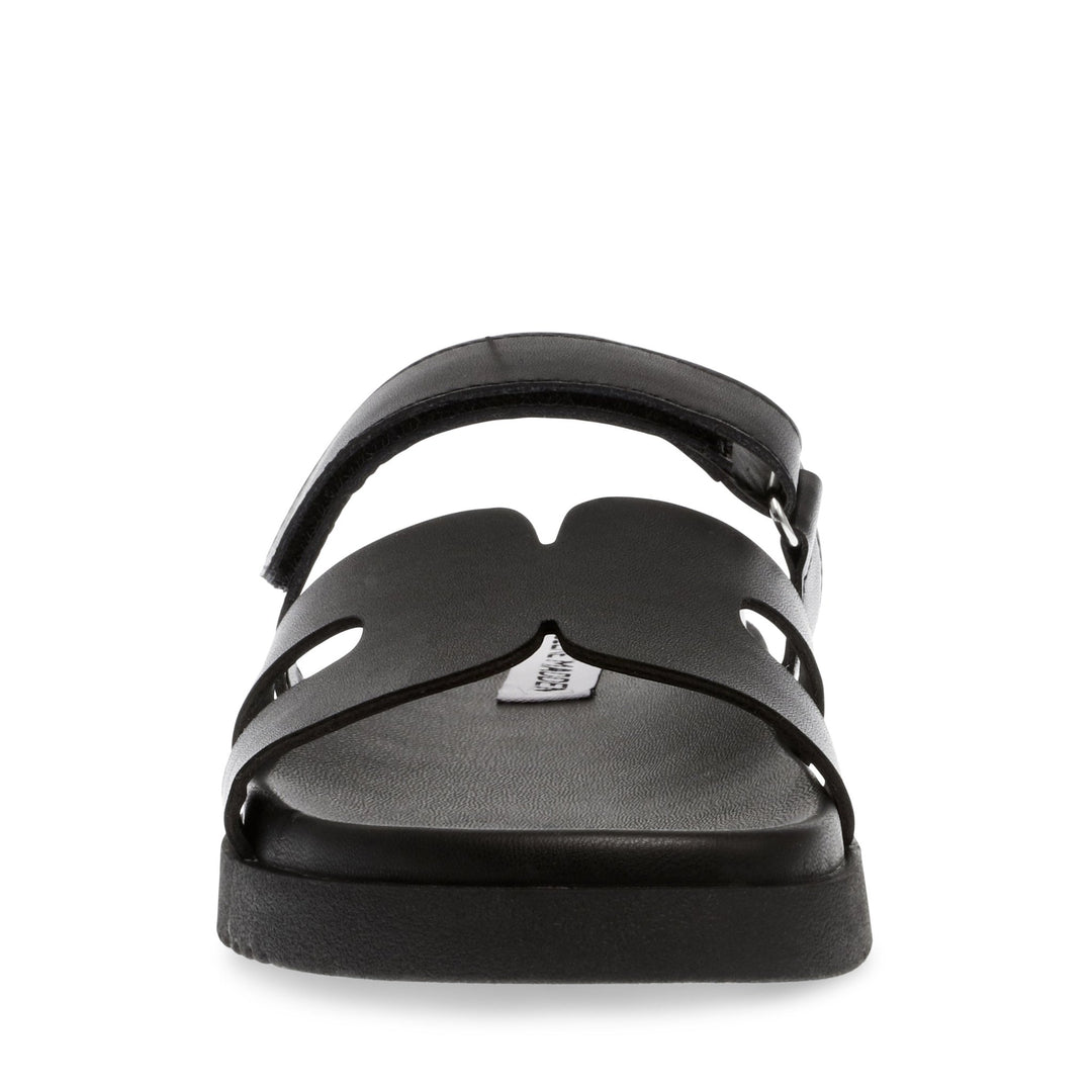 Missile Sandal Blk Action Leather