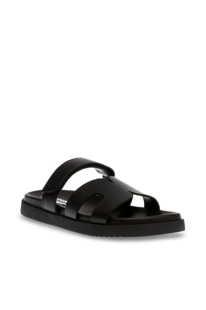 Missile Sandal Blk Action Leather