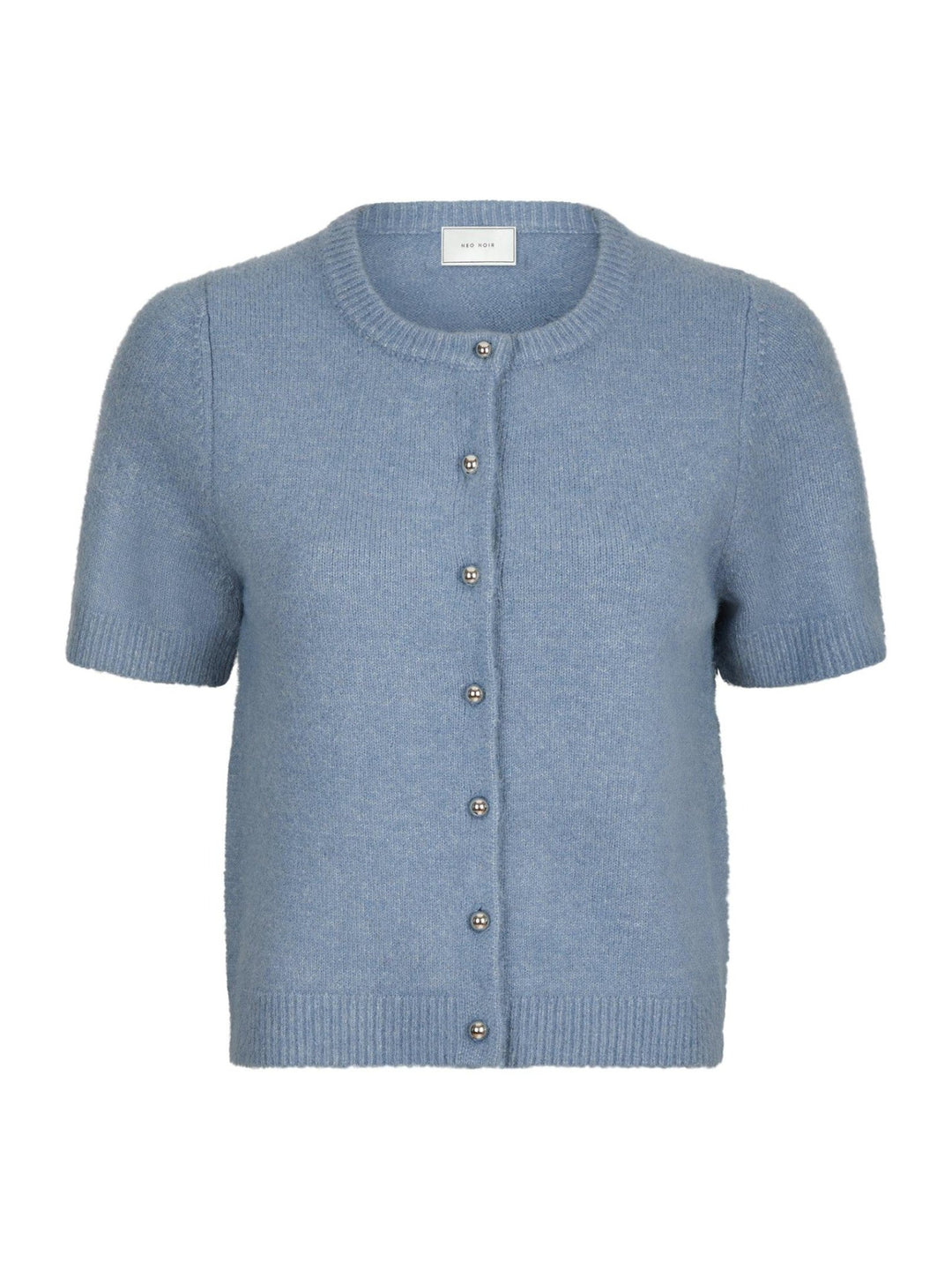 Mitta Knit Cardigan Smoke Blue | Genser | Smuk - Dameklær på nett