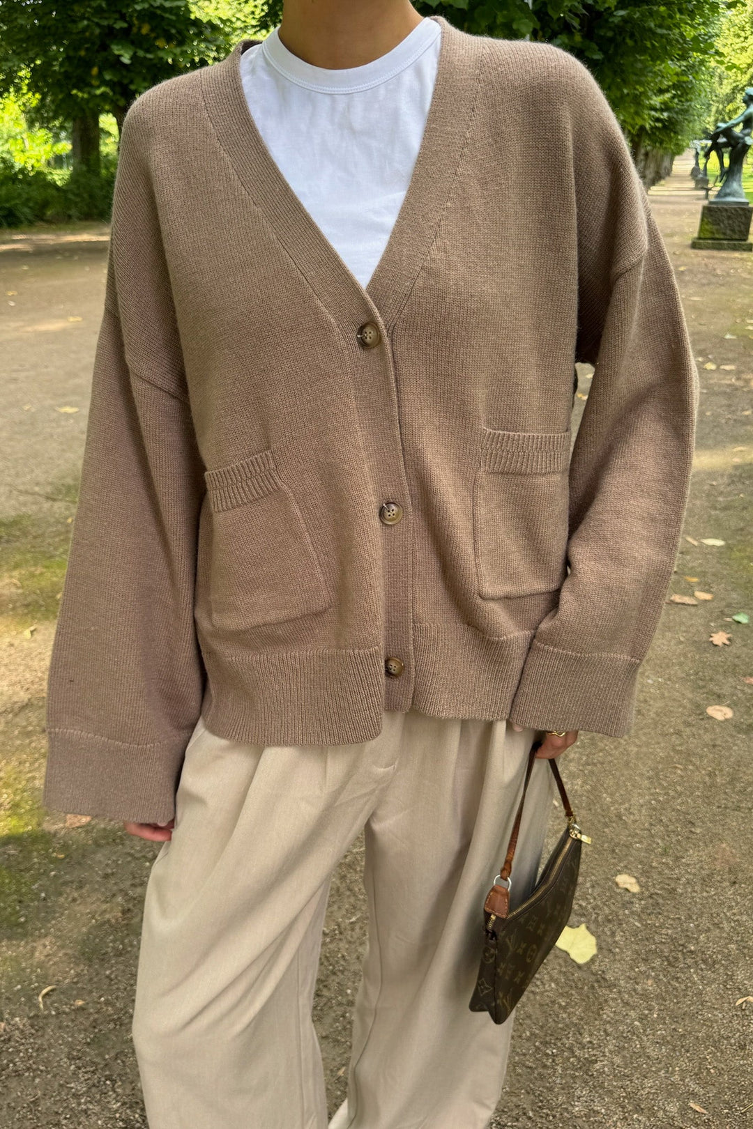 Mollyic Cardigan Brown | Genser | Smuk - Dameklær på nett