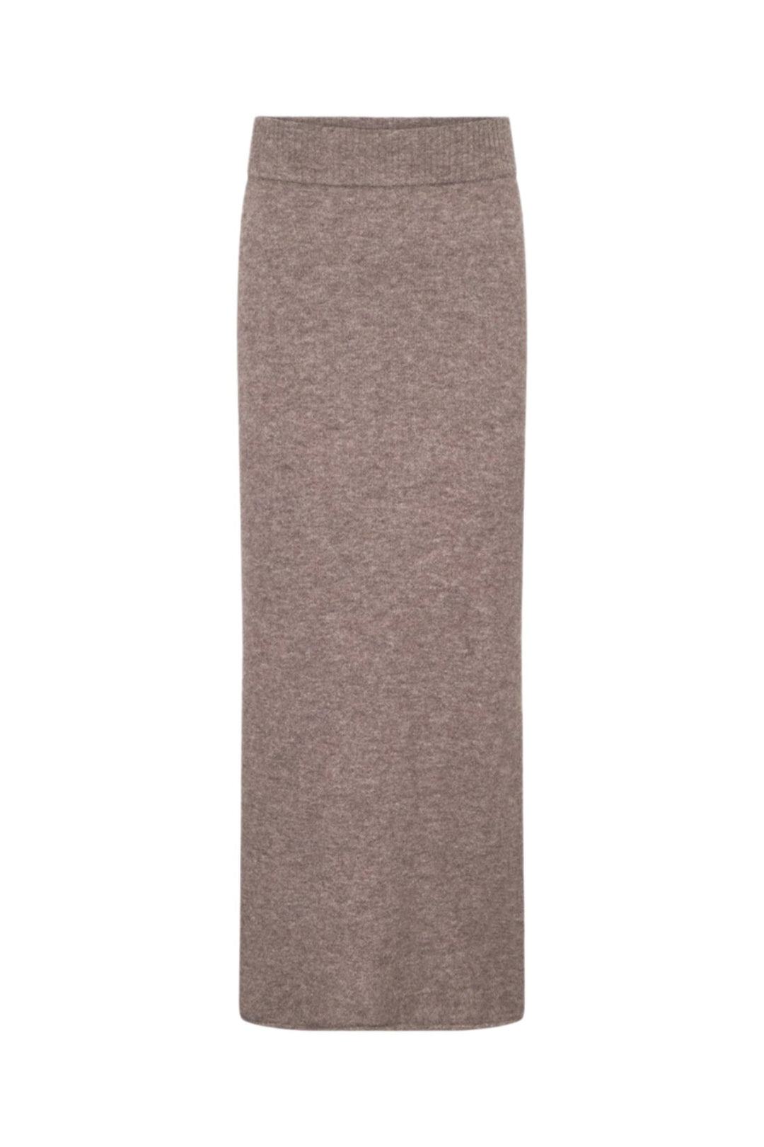 Mora Knitted Skirt Dk Truffle | Skjørt | Smuk - Dameklær på nett