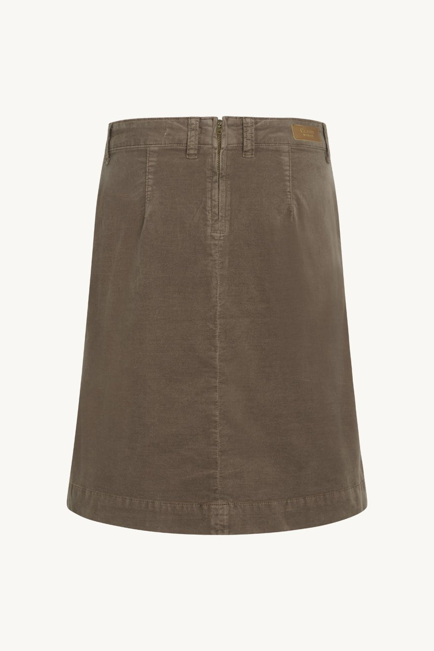 Nadia Skirt Cacao | Skjørt | Smuk - Dameklær på nett