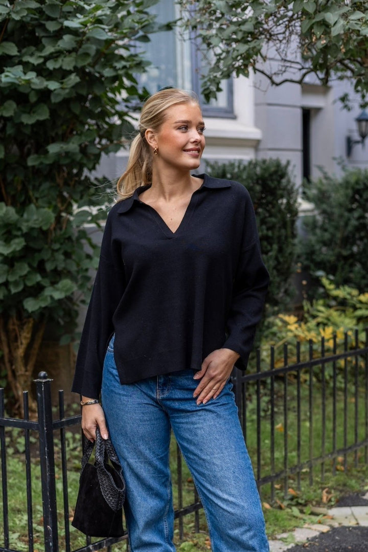 Natarapw Pullover Black | Genser | Smuk - Dameklær på nett