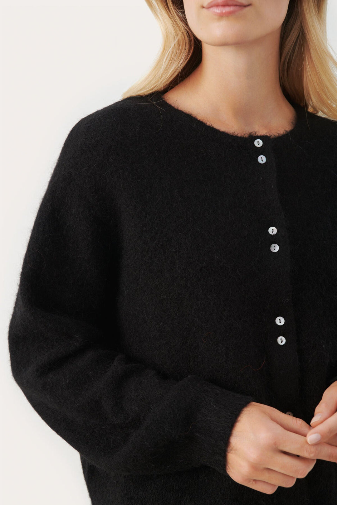 Ninellpw Cardigan Black | Genser | Smuk - Dameklær på nett