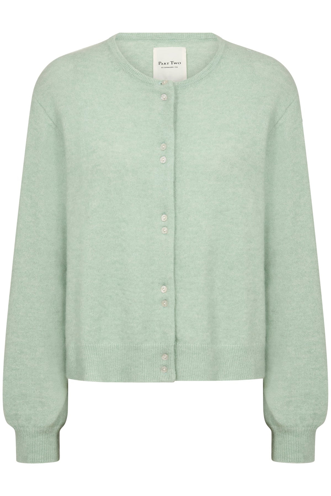 Ninellpw Cardigan Cameo Green | Genser | Smuk - Dameklær på nett