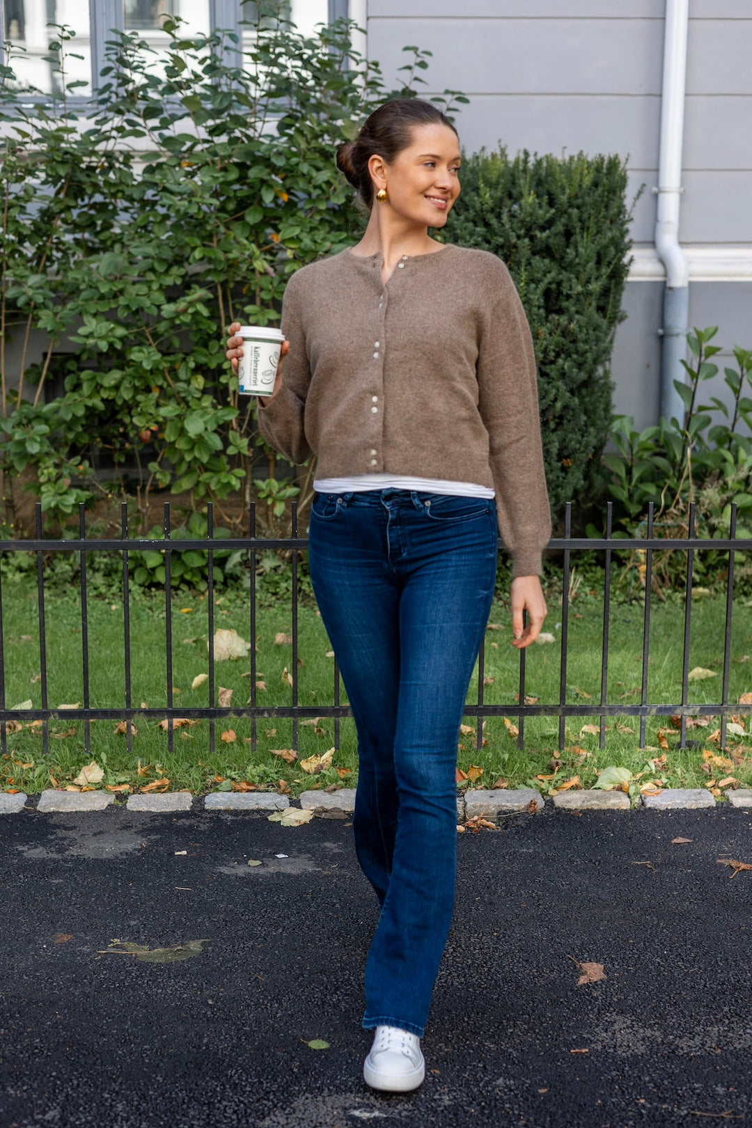 Ninellpw Cardigan Walnut | Genser | Smuk - Dameklær på nett