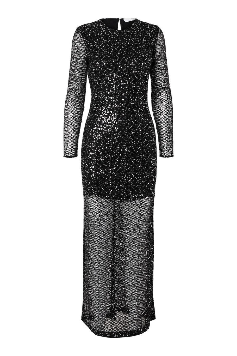 Noel Ls Ankle Sequins Dress Black | Kjoler | Smuk - Dameklær på nett