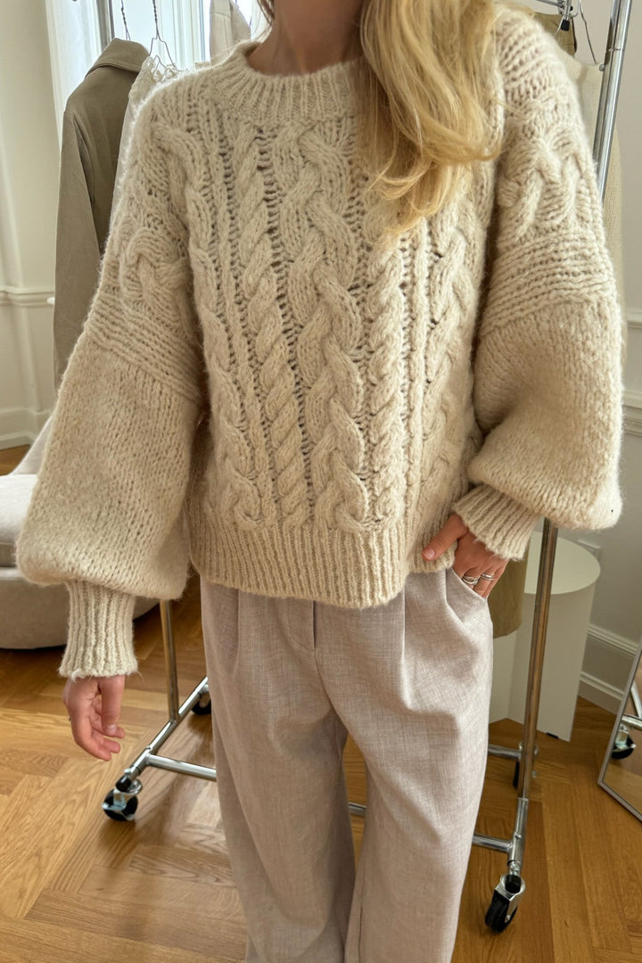 Noraic Sweater Off White | Genser | Smuk - Dameklær på nett