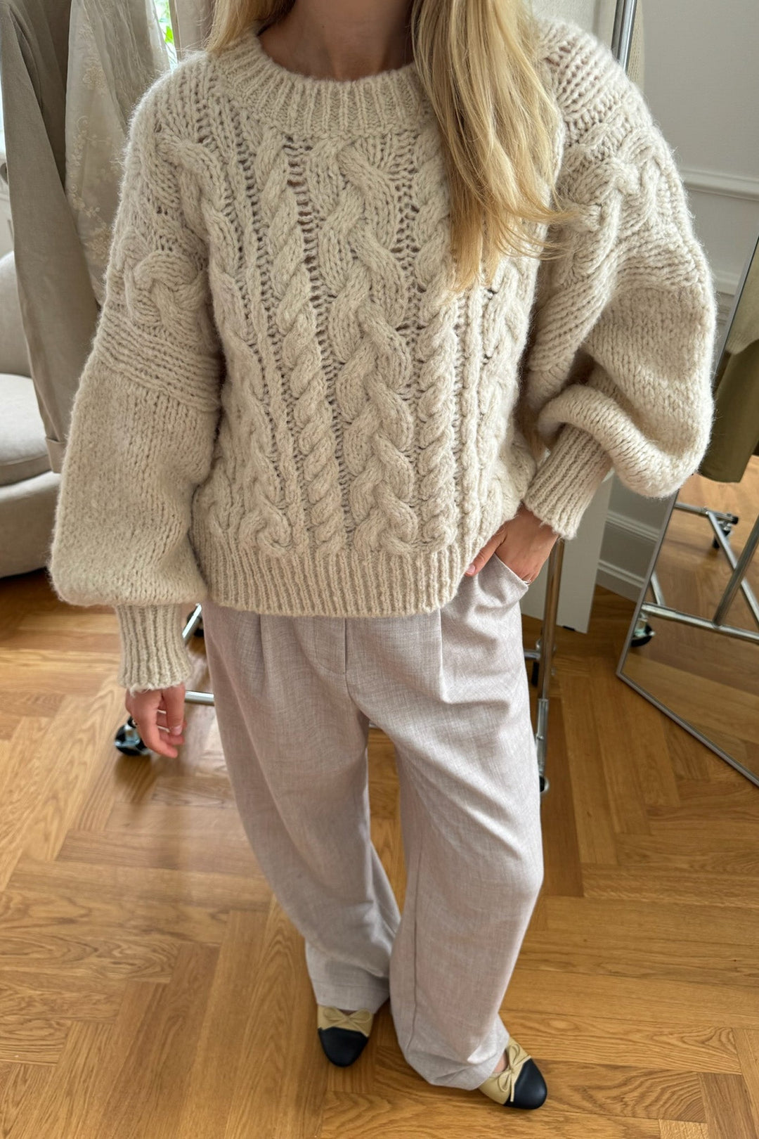 Noraic Sweater Off White | Genser | Smuk - Dameklær på nett