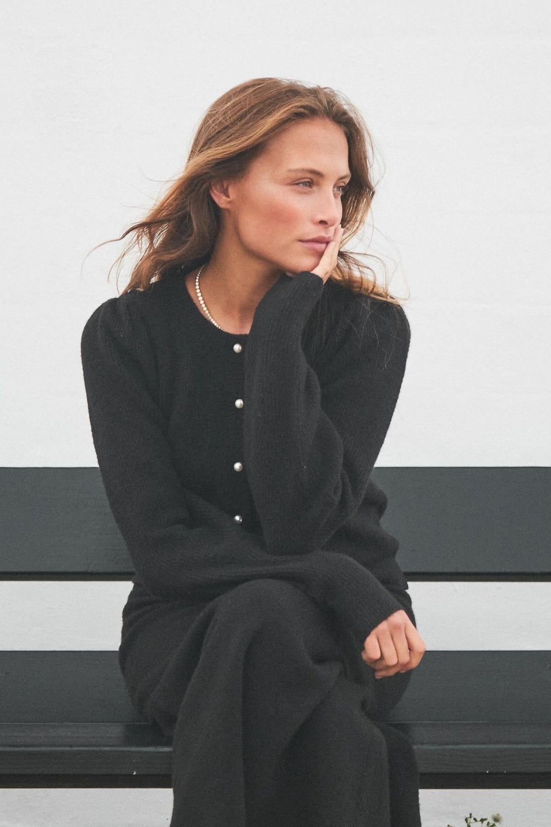 Nuna Knit Cardigan Black | Genser | Smuk - Dameklær på nett