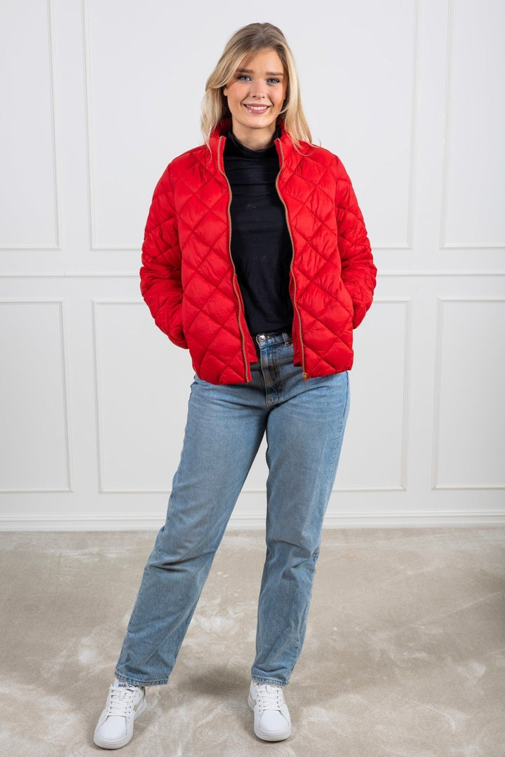 Oliapw Outerwear Ribbon Red | Yttertøy | Smuk - Dameklær på nett