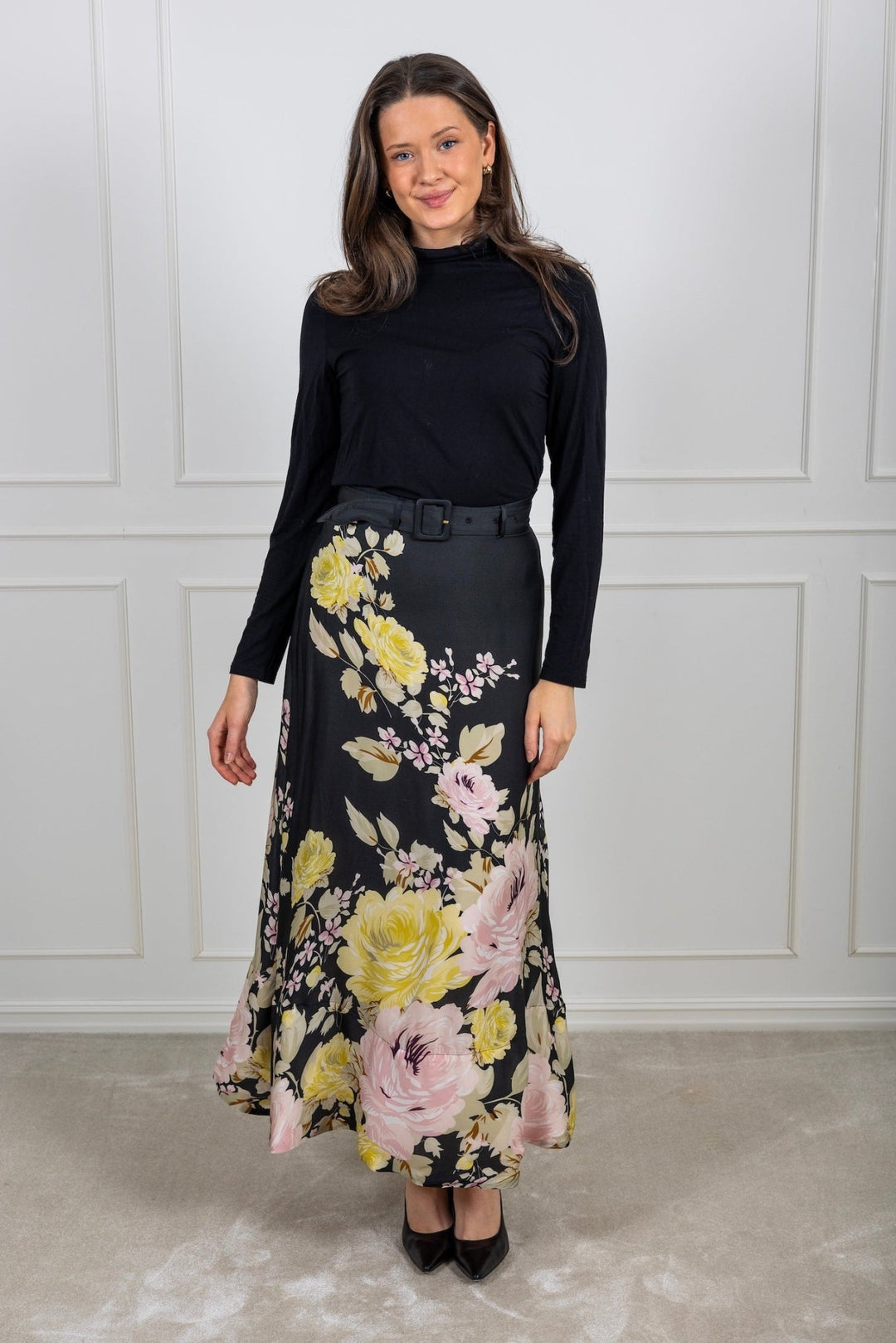 Organza Maxi Skirt Growing Flower | Skjørt | Smuk - Dameklær på nett