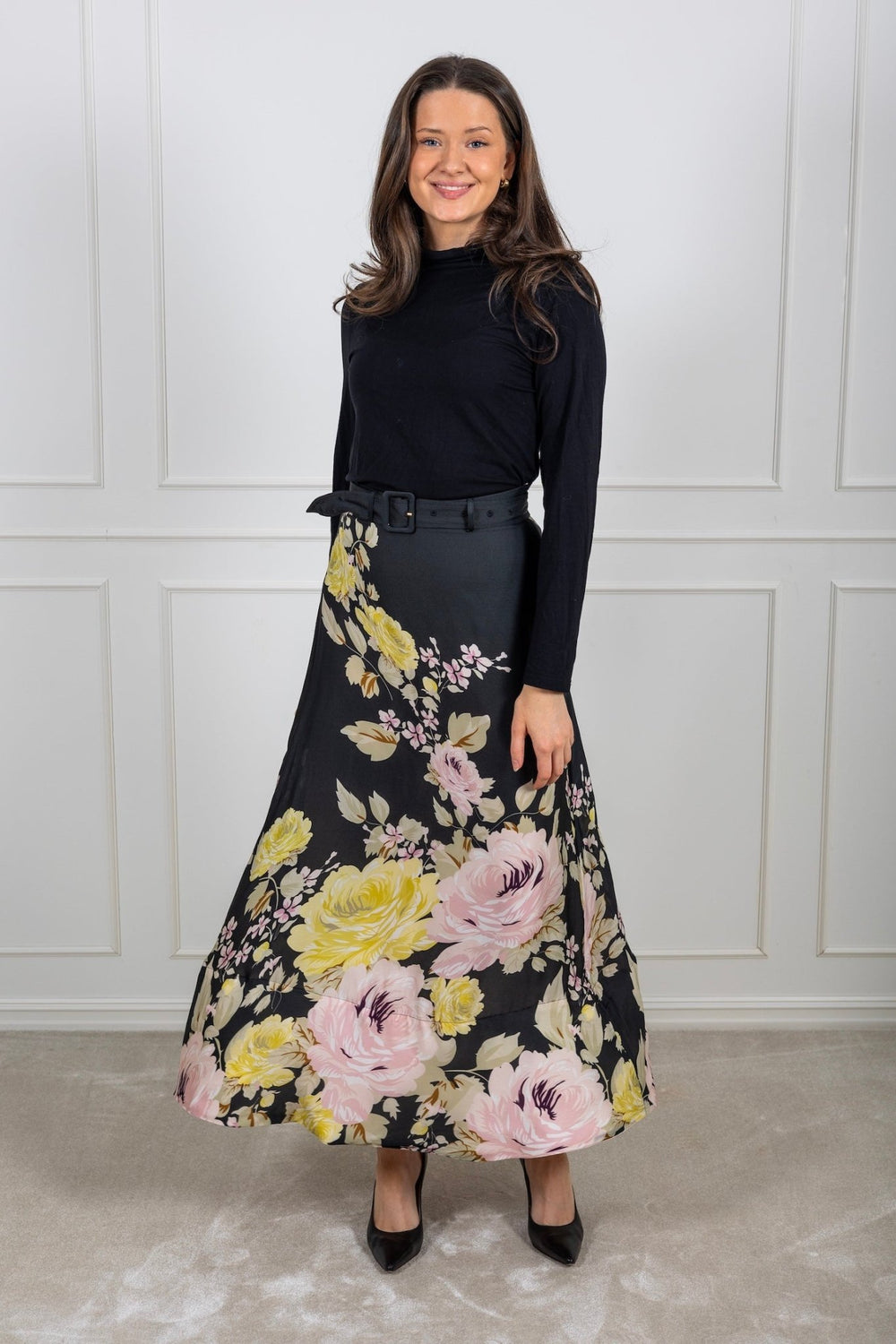 Organza Maxi Skirt Growing Flower | Skjørt | Smuk - Dameklær på nett