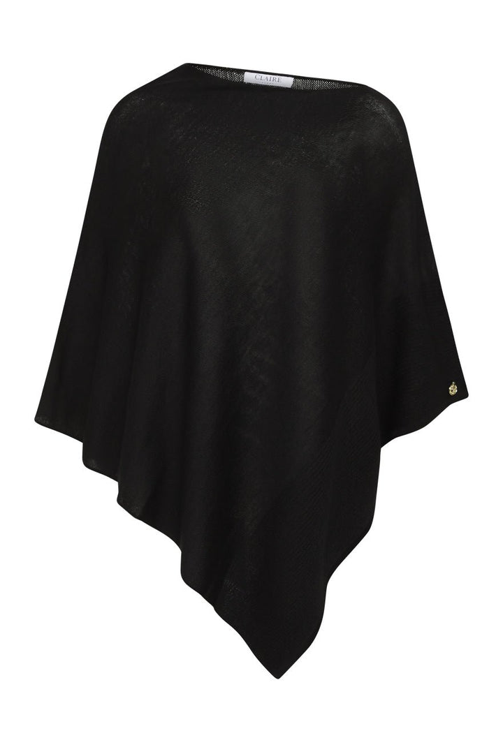 Paige Poncho Black | Poncho | Smuk - Dameklær på nett