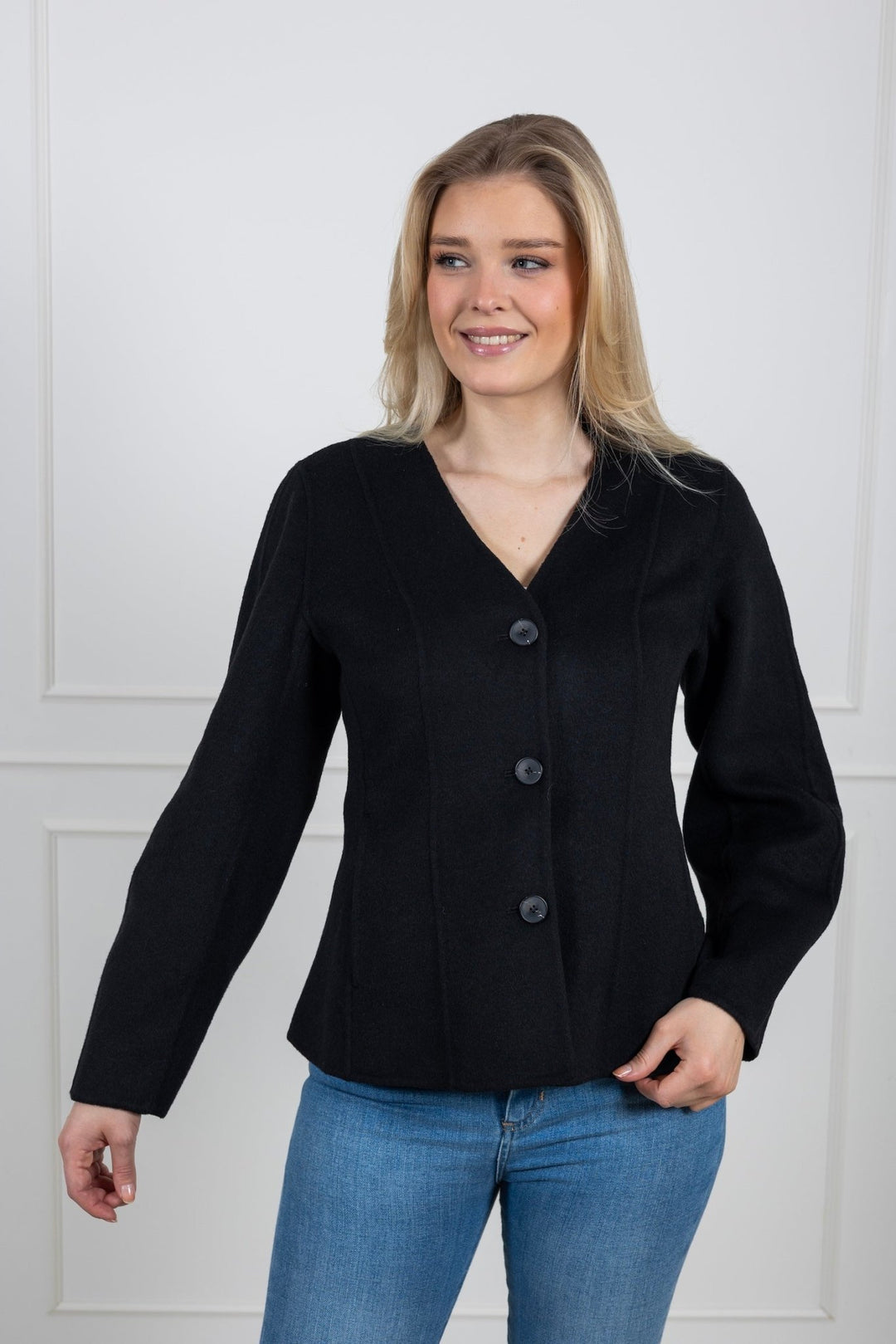 Palma Lano Handmade Jacket Black | Yttertøy | Smuk - Dameklær på nett