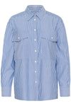 Parinazpw Shirt Amparo Blue Stripe