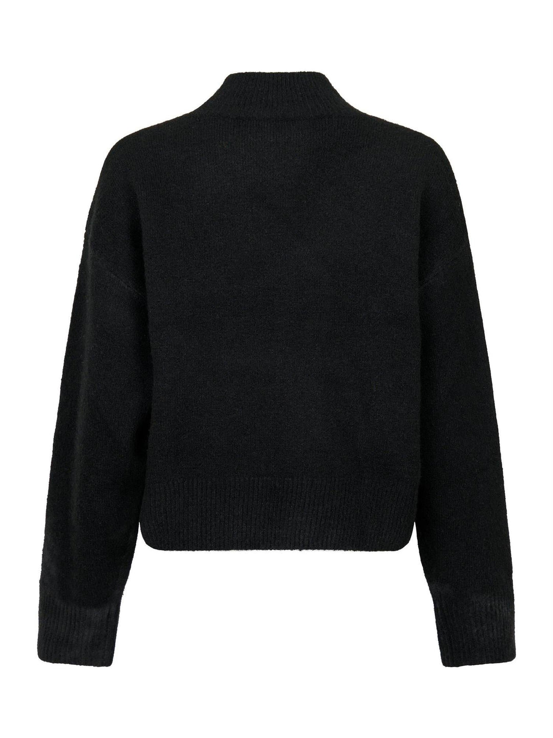 Paulina Knit Blouse Black | Genser | Smuk - Dameklær på nett