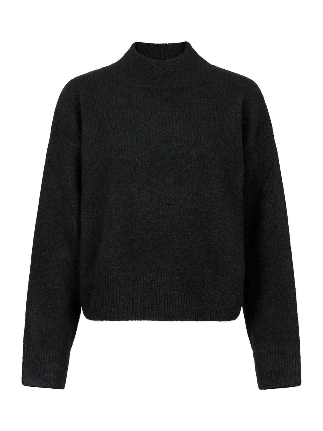 Paulina Knit Blouse Black | Genser | Smuk - Dameklær på nett