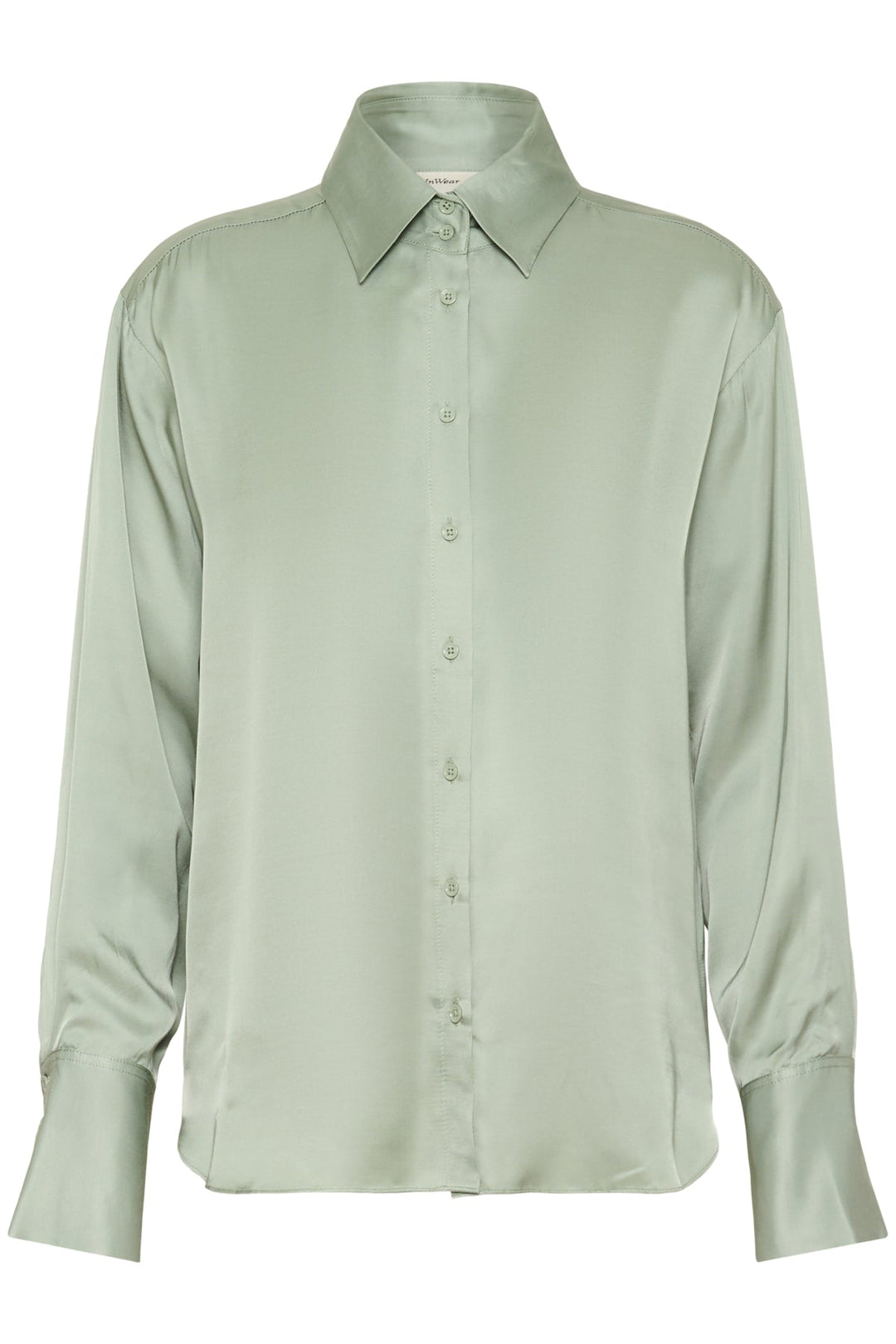 Paulineiw Shirt Desert Green | Skjorter og bluser | Smuk - Dameklær på nett