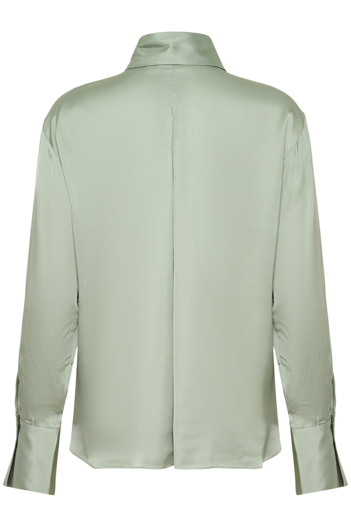 Paulineiw Shirt Desert Green | Skjorter og bluser | Smuk - Dameklær på nett