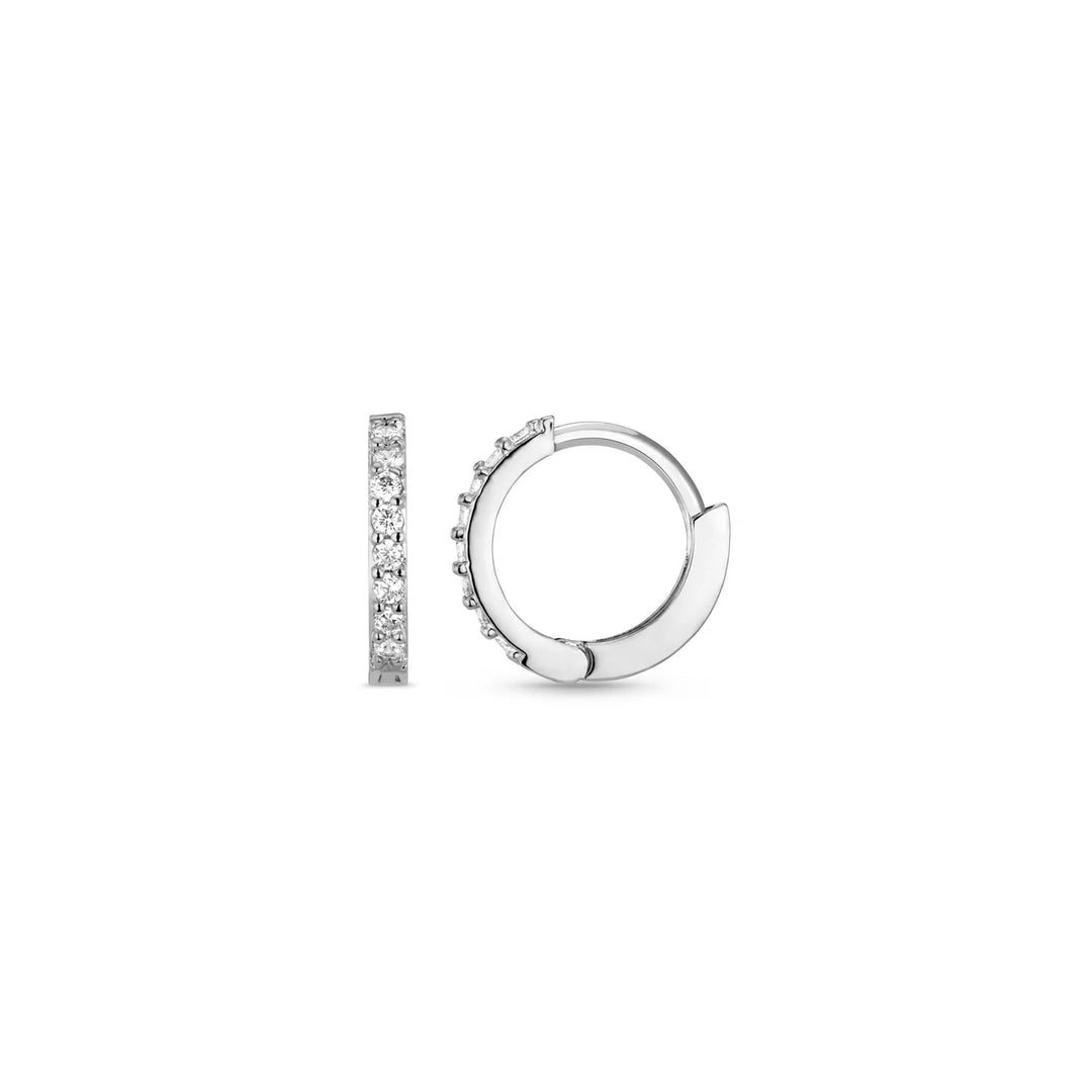 Pave Mini Micro Hoop Silver | Accessories | Smuk - Dameklær på nett