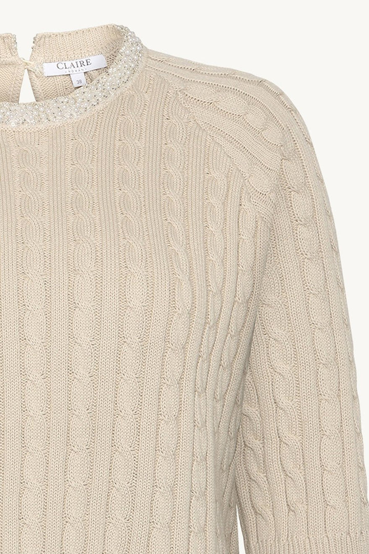 Pearline Pullover Sand Stone | Genser | Smuk - Dameklær på nett