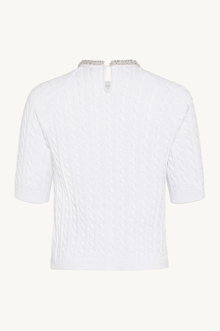 Pearline Pullover White | Genser | Smuk - Dameklær på nett