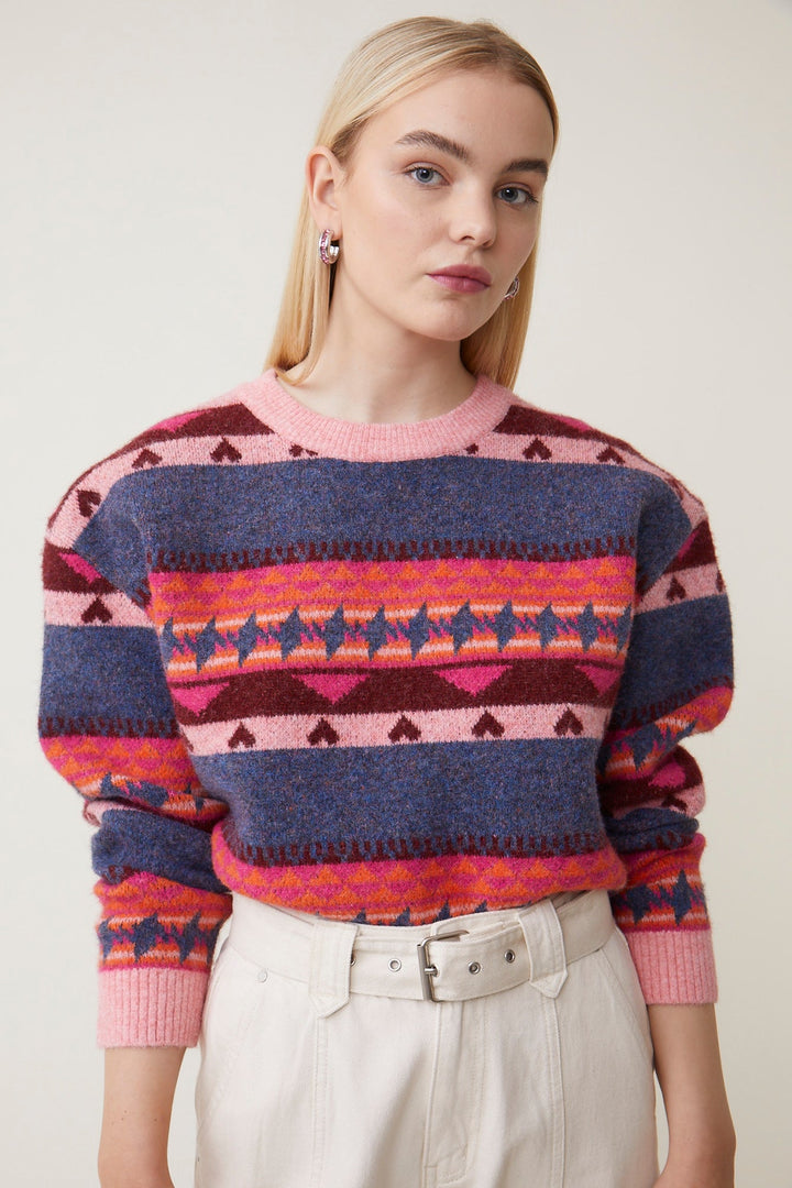 Peerico Sweater Corail | Genser | Smuk - Dameklær på nett