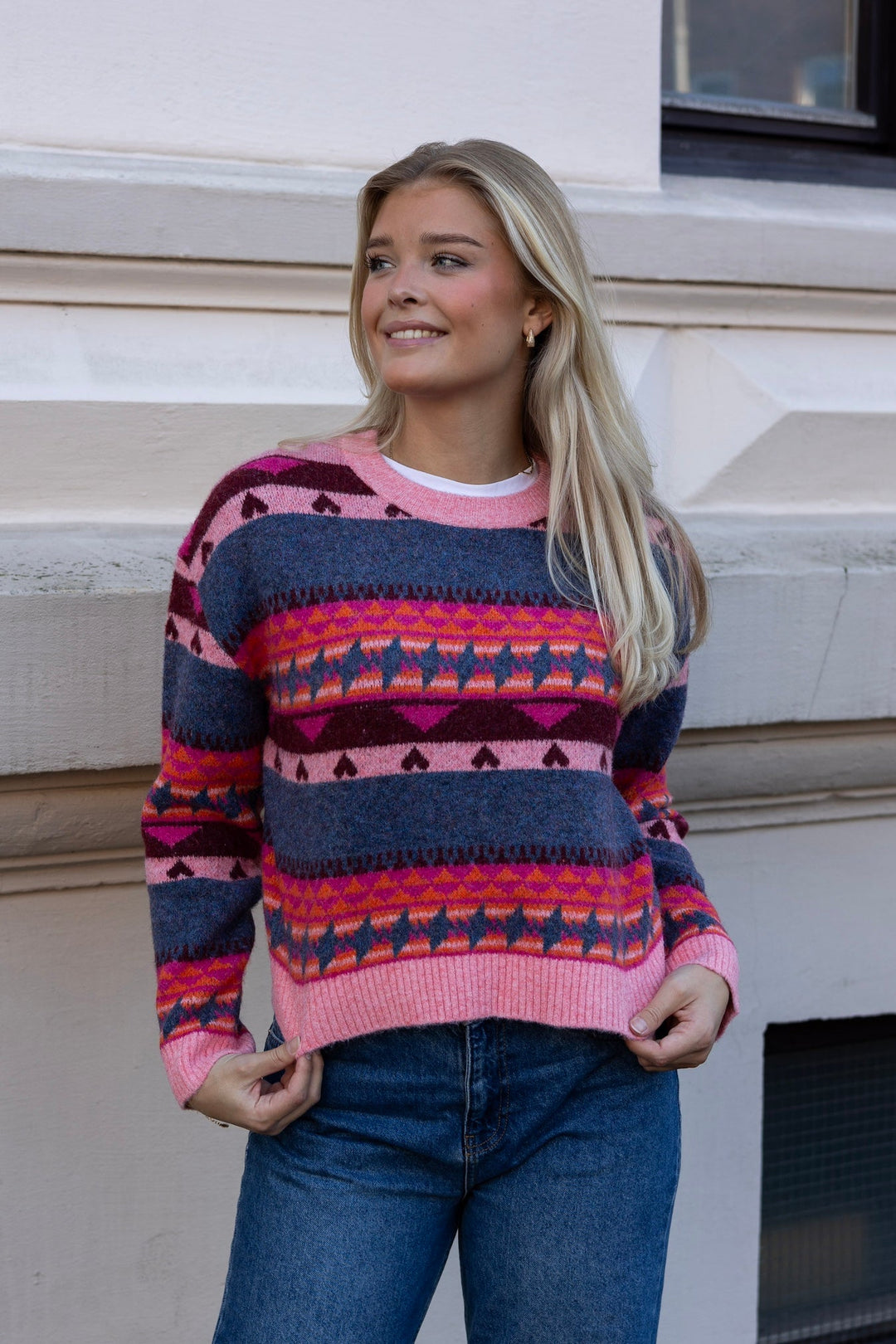 Peerico Sweater Corail | Genser | Smuk - Dameklær på nett