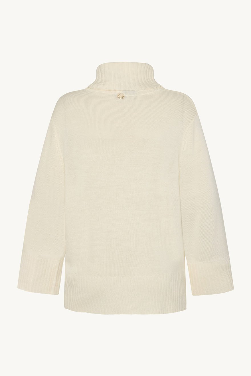 Phine Pullover Ivory | Genser | Smuk - Dameklær på nett