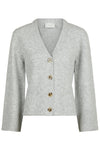 Pixie Knit Cardigan Light Grey Melange