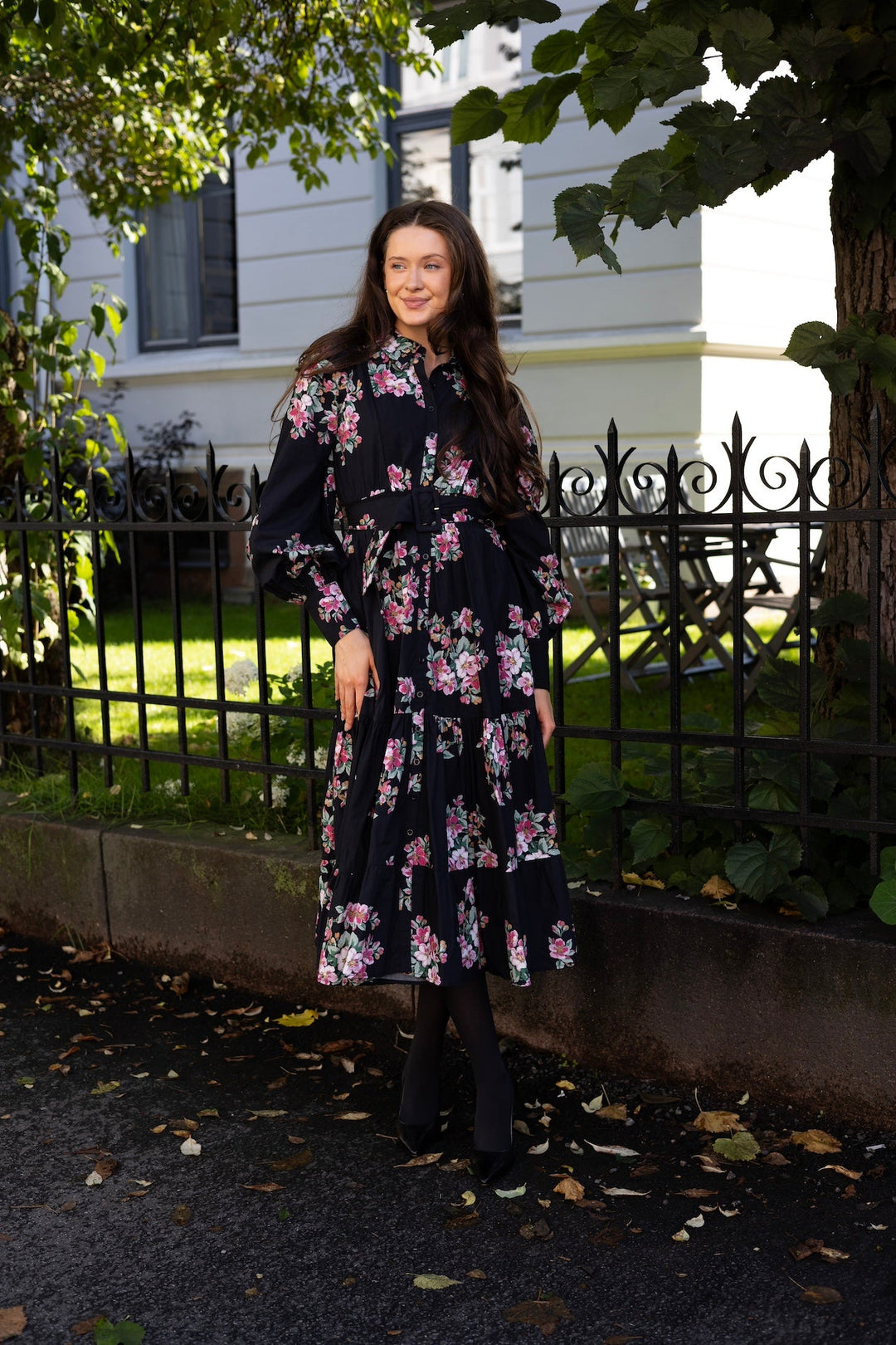 Poplin Midi Shirt Dress Apple Blossom | Kjoler | Smuk - Dameklær på nett