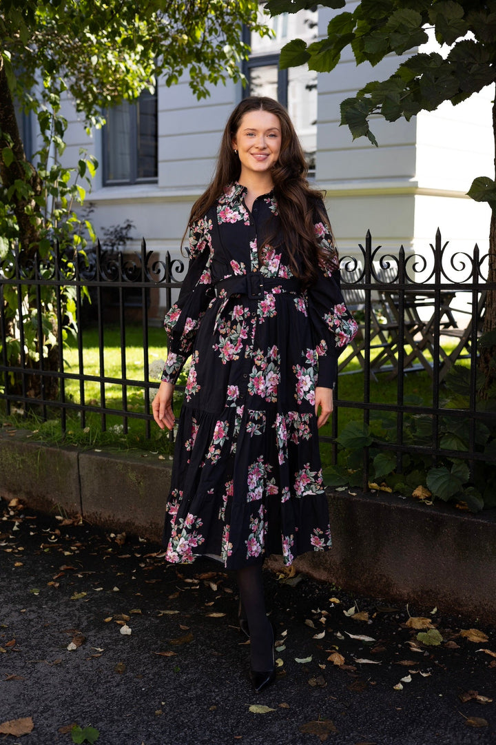 Poplin Midi Shirt Dress Apple Blossom | Kjoler | Smuk - Dameklær på nett