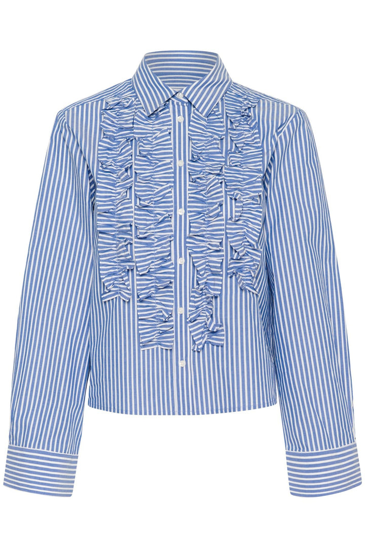 Pranverapw Shirt Amparo Blue Stripe | Skjorter og bluser | Smuk - Dameklær på nett